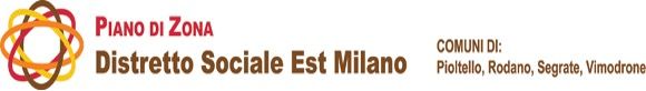 logo Piano di Zona Distretto Sociale Est Milano